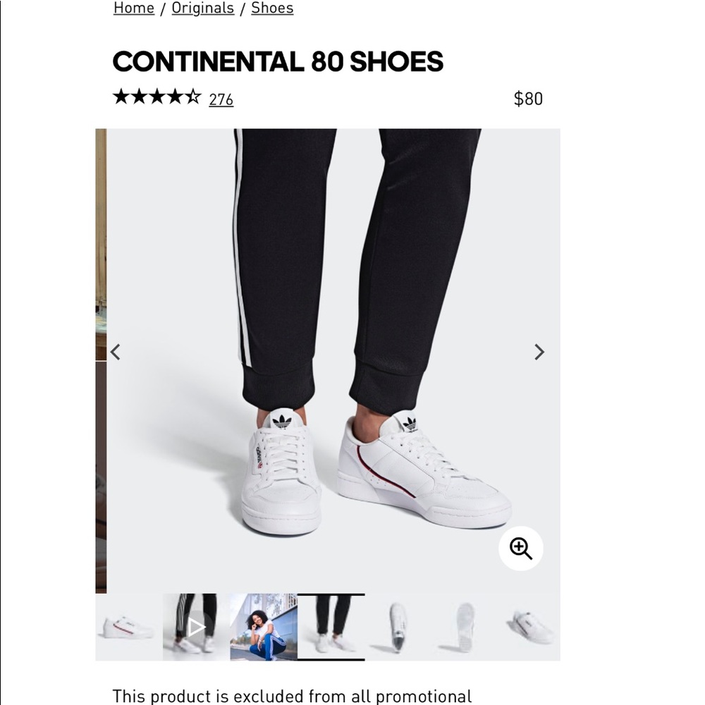 Adidas Continental 80!